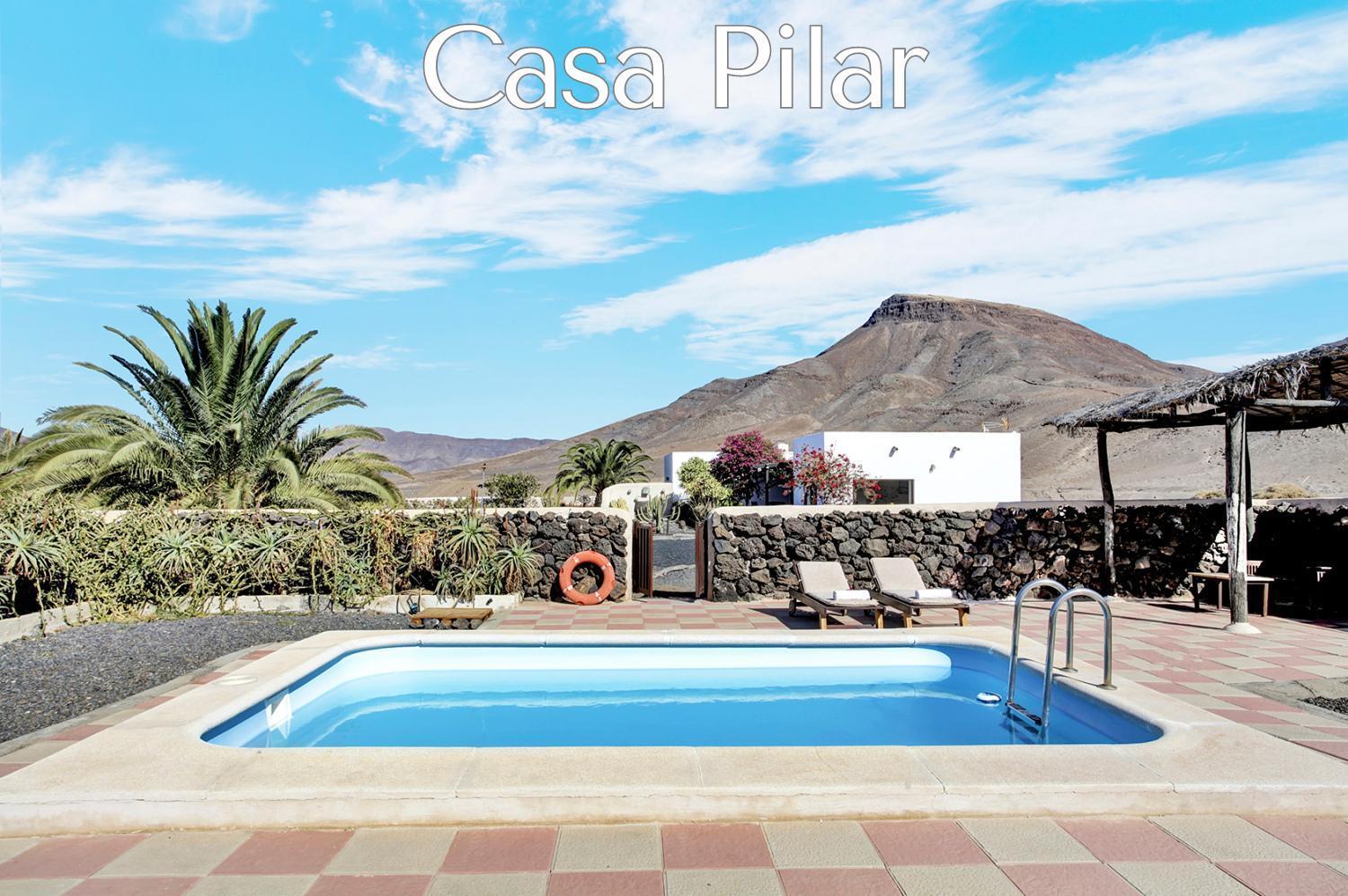 Casa Pilar, Aurora y Tarabilla en Finca Ecológica Teguitar Exterior foto