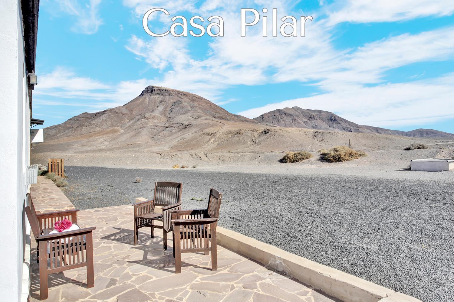 Casa Pilar, Aurora y Tarabilla en Finca Ecológica Teguitar Exterior foto
